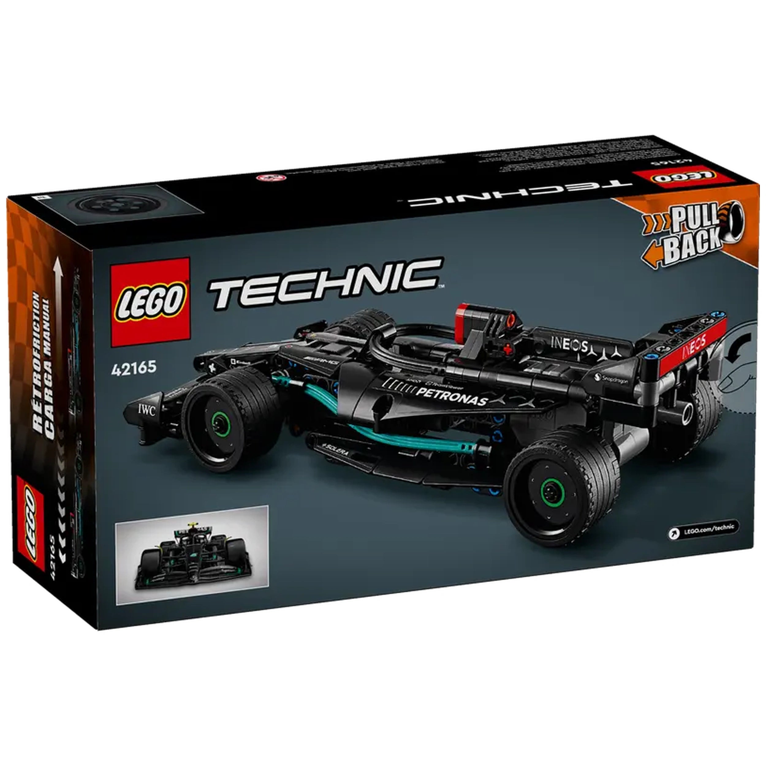 Lego - Technic - Mercedes-AMG F1 W14 Pull-Back - Construction Set Toys