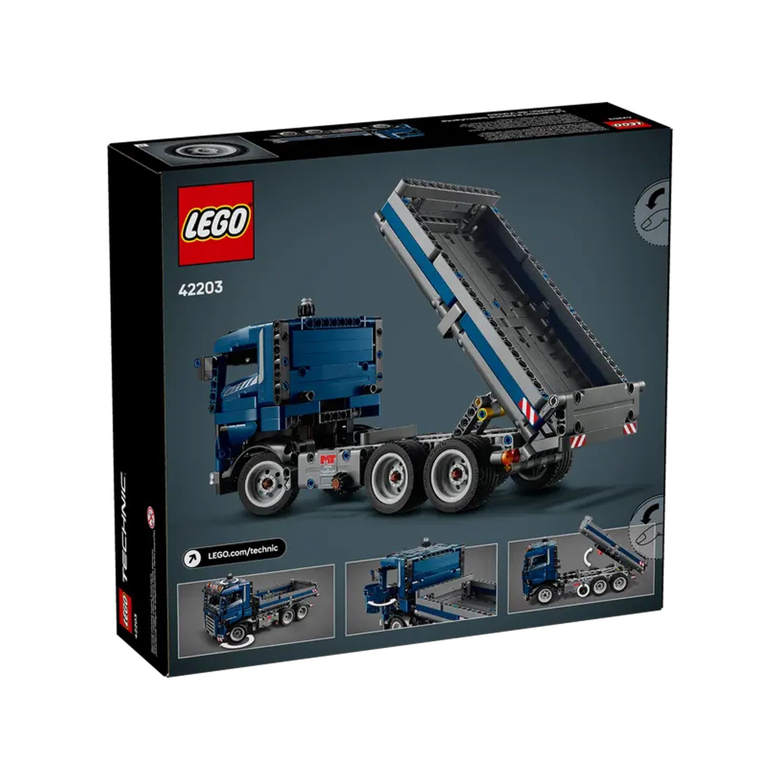 Lego - Technic - Tipping Dump Truck - Construction Set Toys