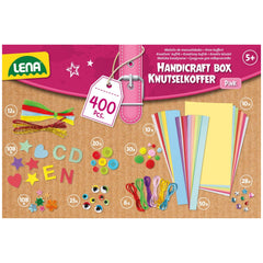 Lena - Boîte de bricolage rose - Arts et artisanat
