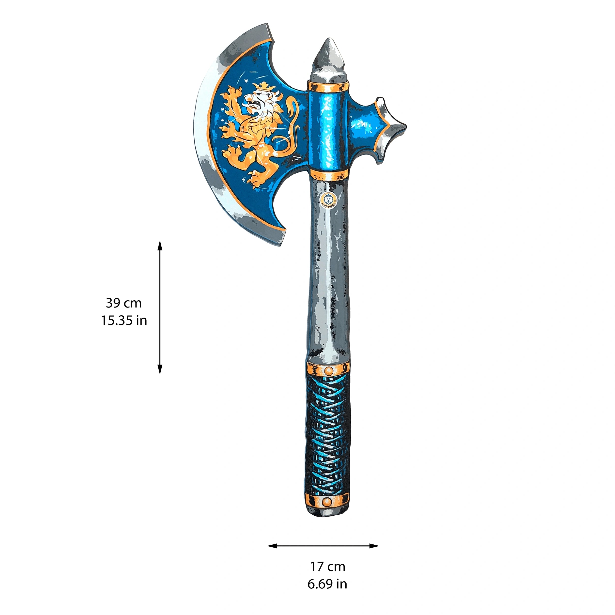 Liontouch - Hache de Chevalier · Bleue - La Ligne des Nobles Chevaliers - Professions Imaginaires & Jeux de Rôle