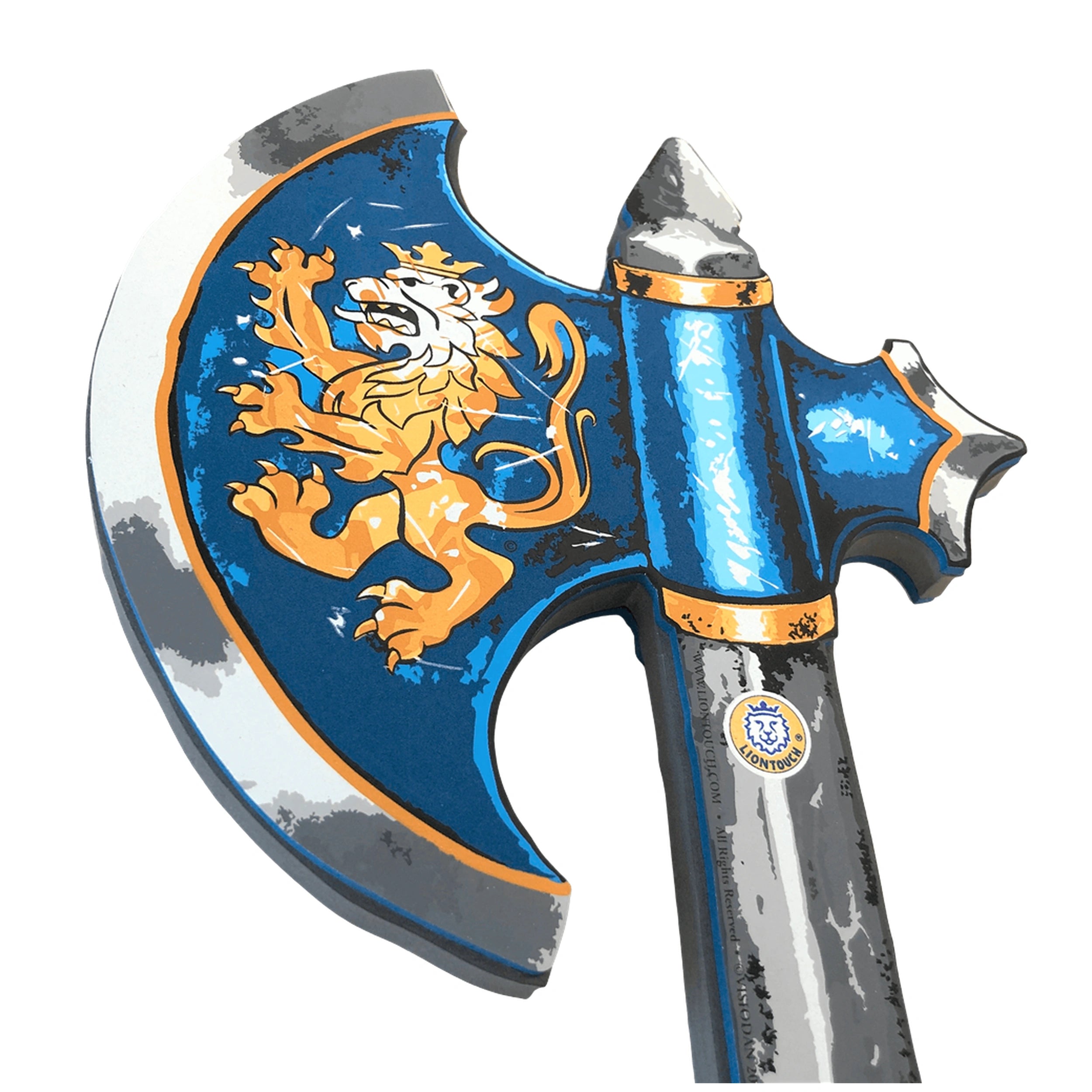 Liontouch - Hache de Chevalier · Bleue - La Ligne des Nobles Chevaliers - Professions Imaginaires & Jeux de Rôle
