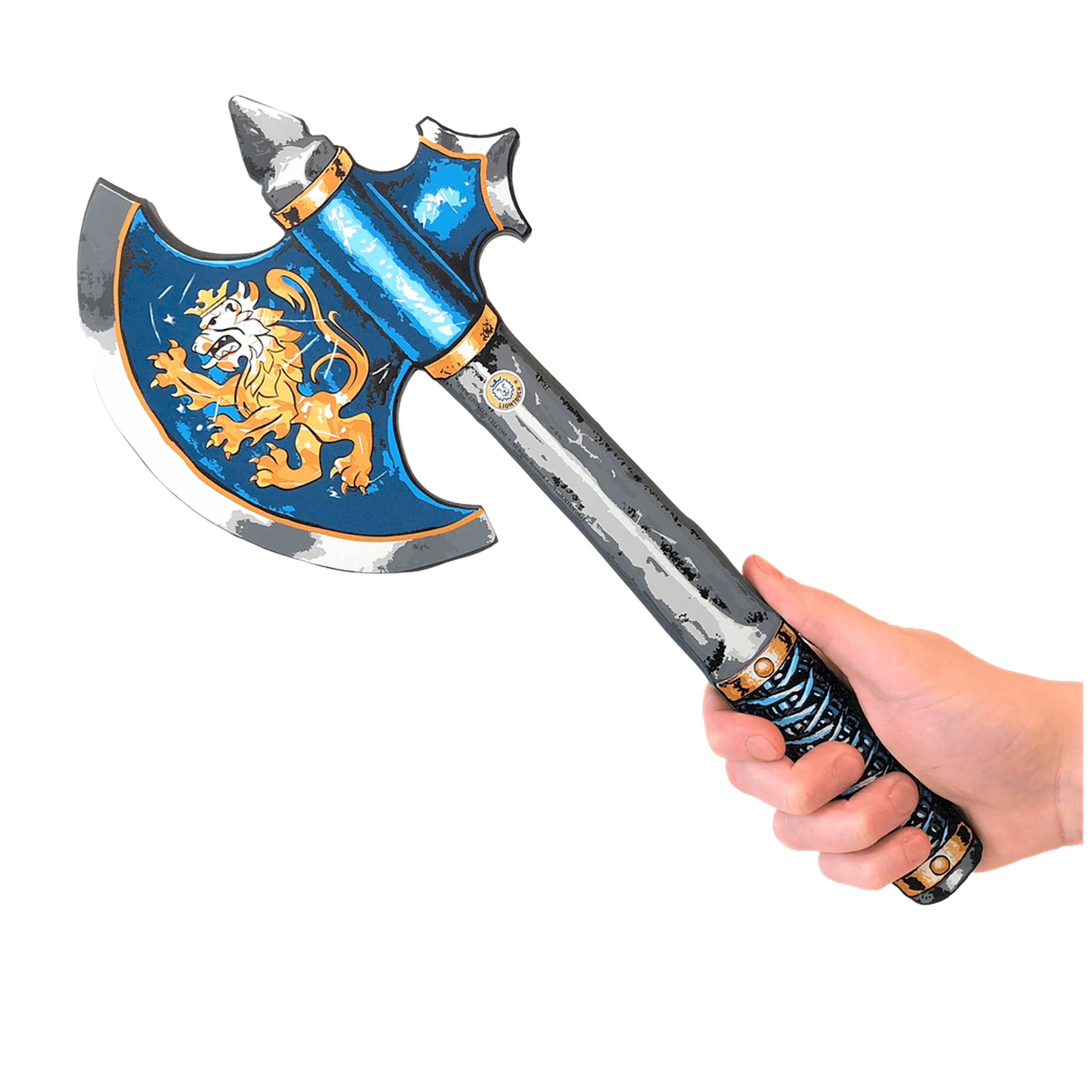 Liontouch - Hache de Chevalier · Bleue - La Ligne des Nobles Chevaliers - Professions Imaginaires & Jeux de Rôle