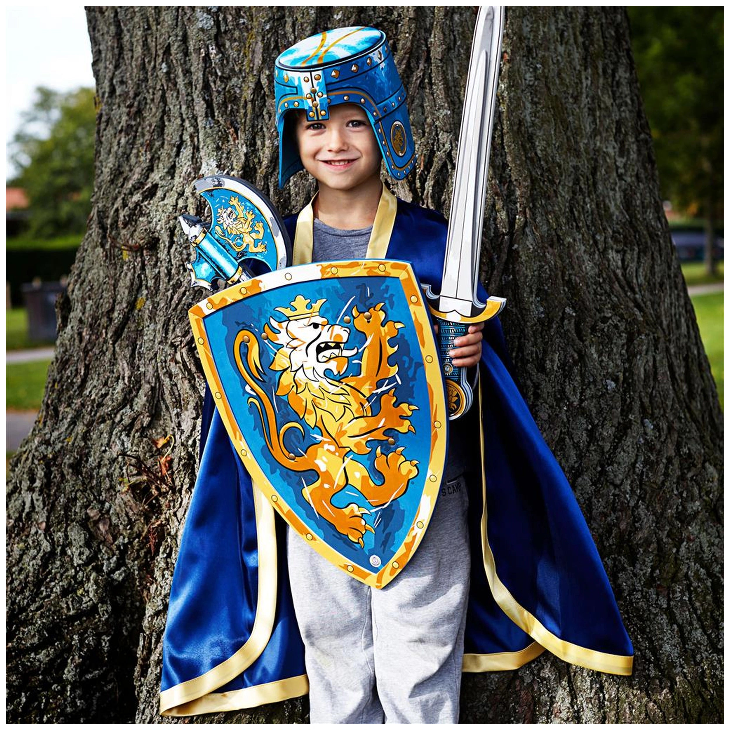 Liontouch - Hache de Chevalier · Bleue - La Ligne des Nobles Chevaliers - Professions Imaginaires & Jeux de Rôle