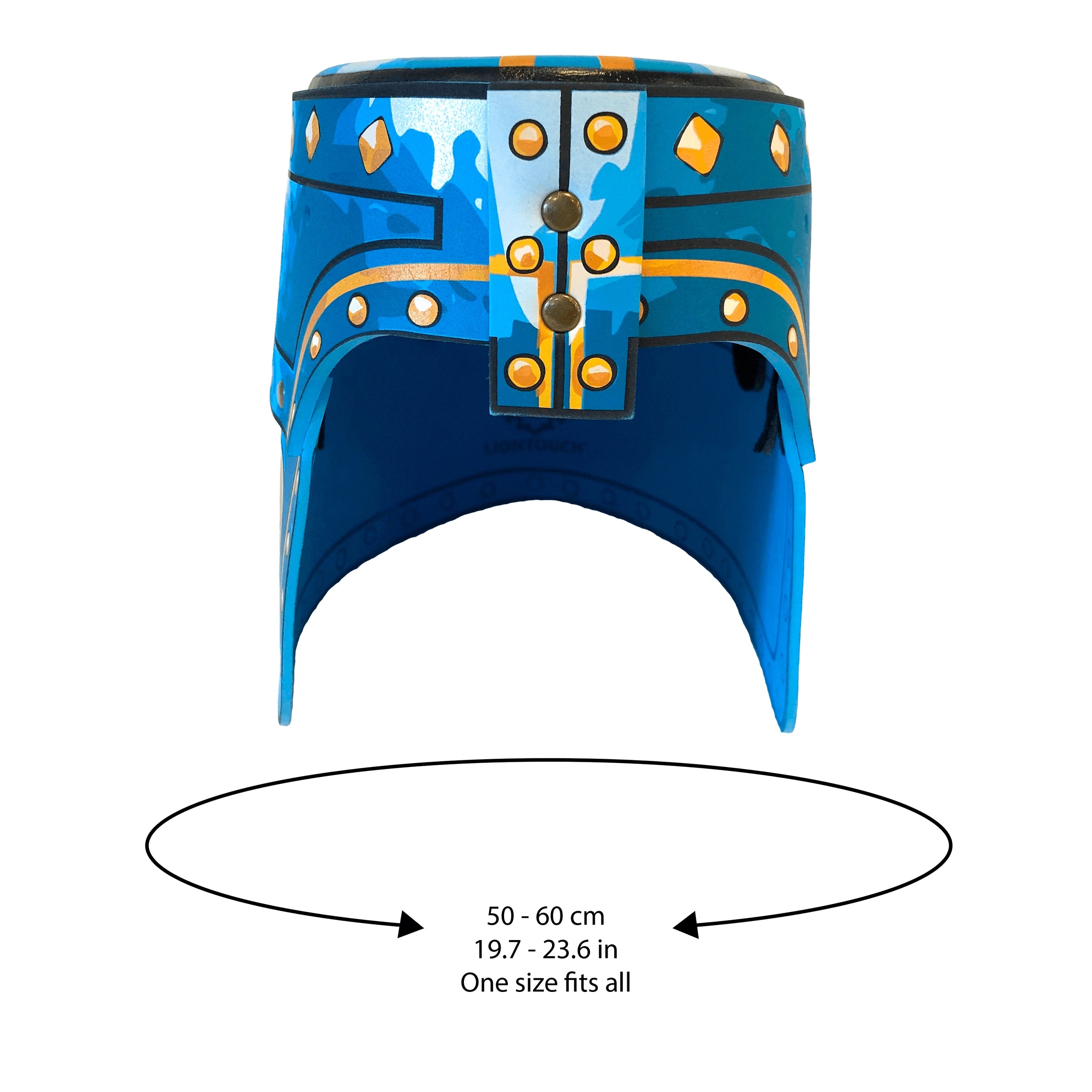 Liontouch - Casque de Chevalier · Bleu - La Ligne des Nobles Chevaliers - Professions Imaginaires & Jeux de Rôle