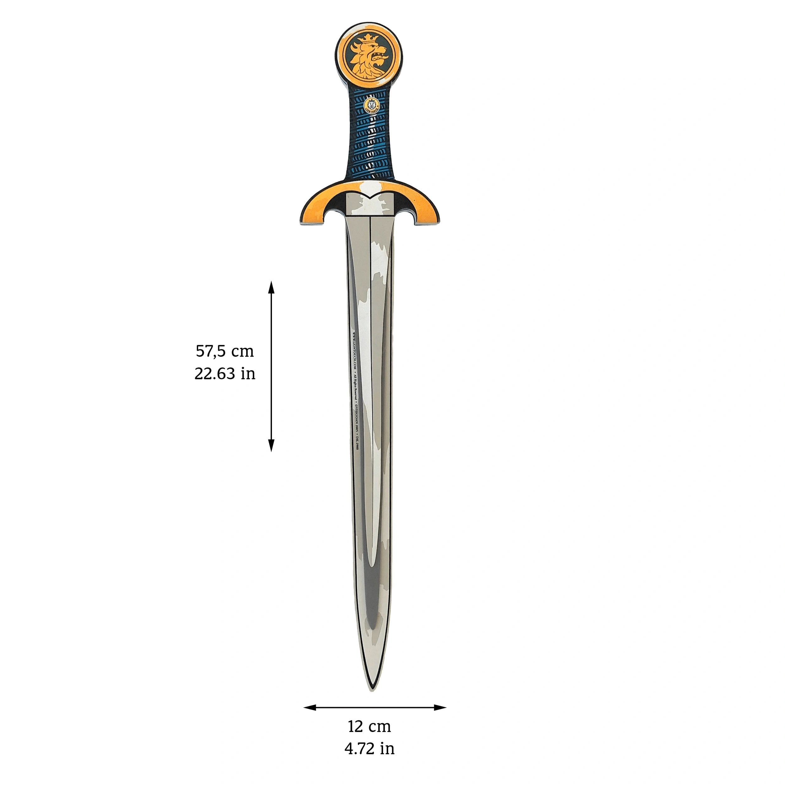 Liontouch - Épée de Chevalier · Bleue - La Ligne des Nobles Chevaliers - Professions Imaginaires & Jeux de Rôle