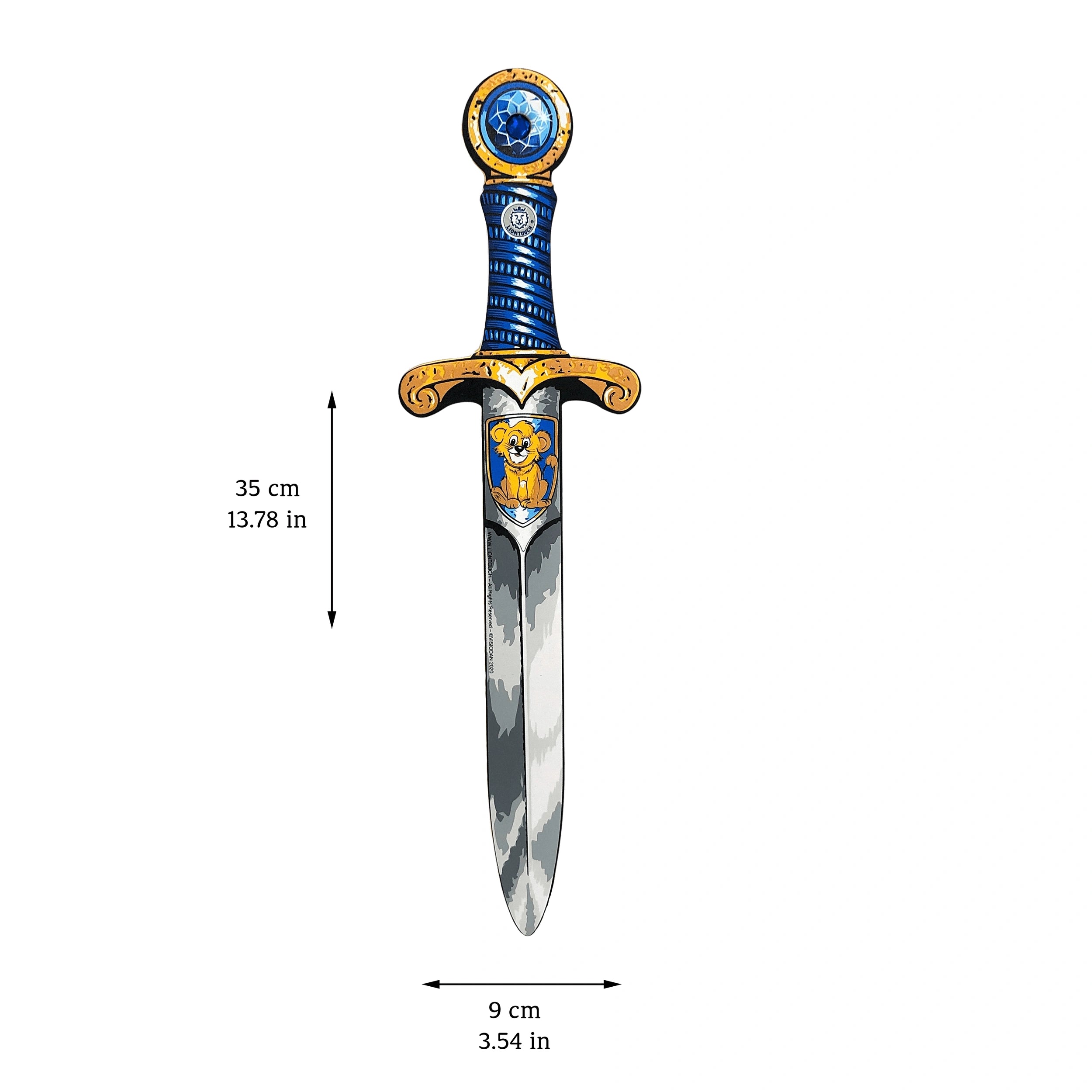 Liontouch - Mini Épée Lion · Bleu - La Ligne Mini Lion - Professions Imaginaires & Jeux de Rôle