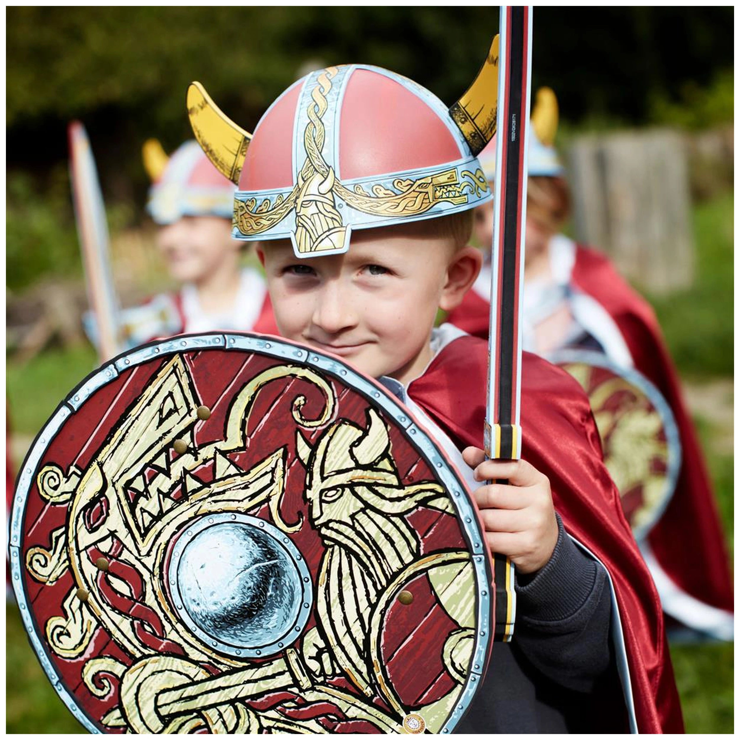 Liontouch - Viking Shield - Viking Chief Harald - Pretend Professions & Role Playing