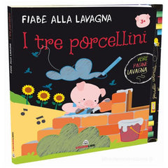 Ludattica - Fiabe Alla Lavagna - I Tre Porcellini - Italian Edition - Books