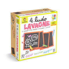 Ludattica - Le Ludo Lavagne - Montessori - Édition Italienne - Jouets Éducatifs