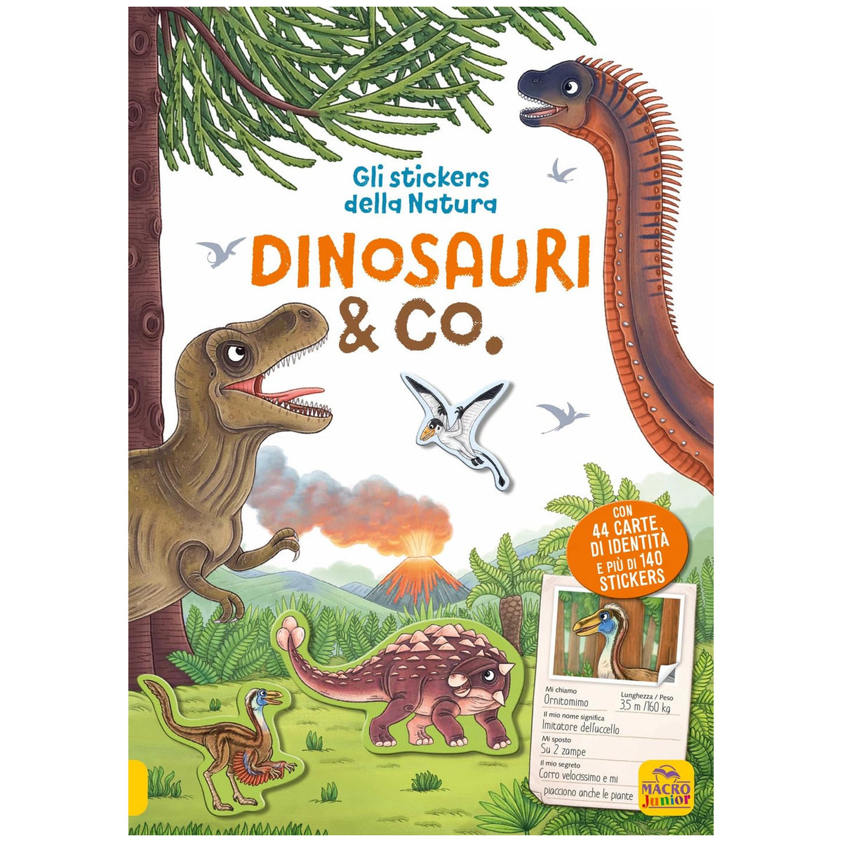 MACRO JUNIOR - Dinosauri-Co-Books