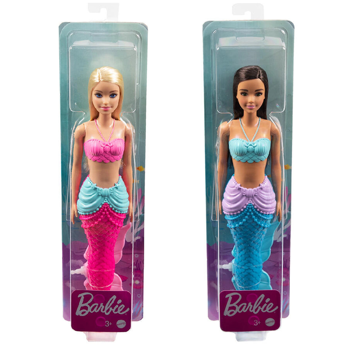 MATTEL - Poupée Sirène Barbie Dreamtopia - Figurines de jeux et ensembles de poupées