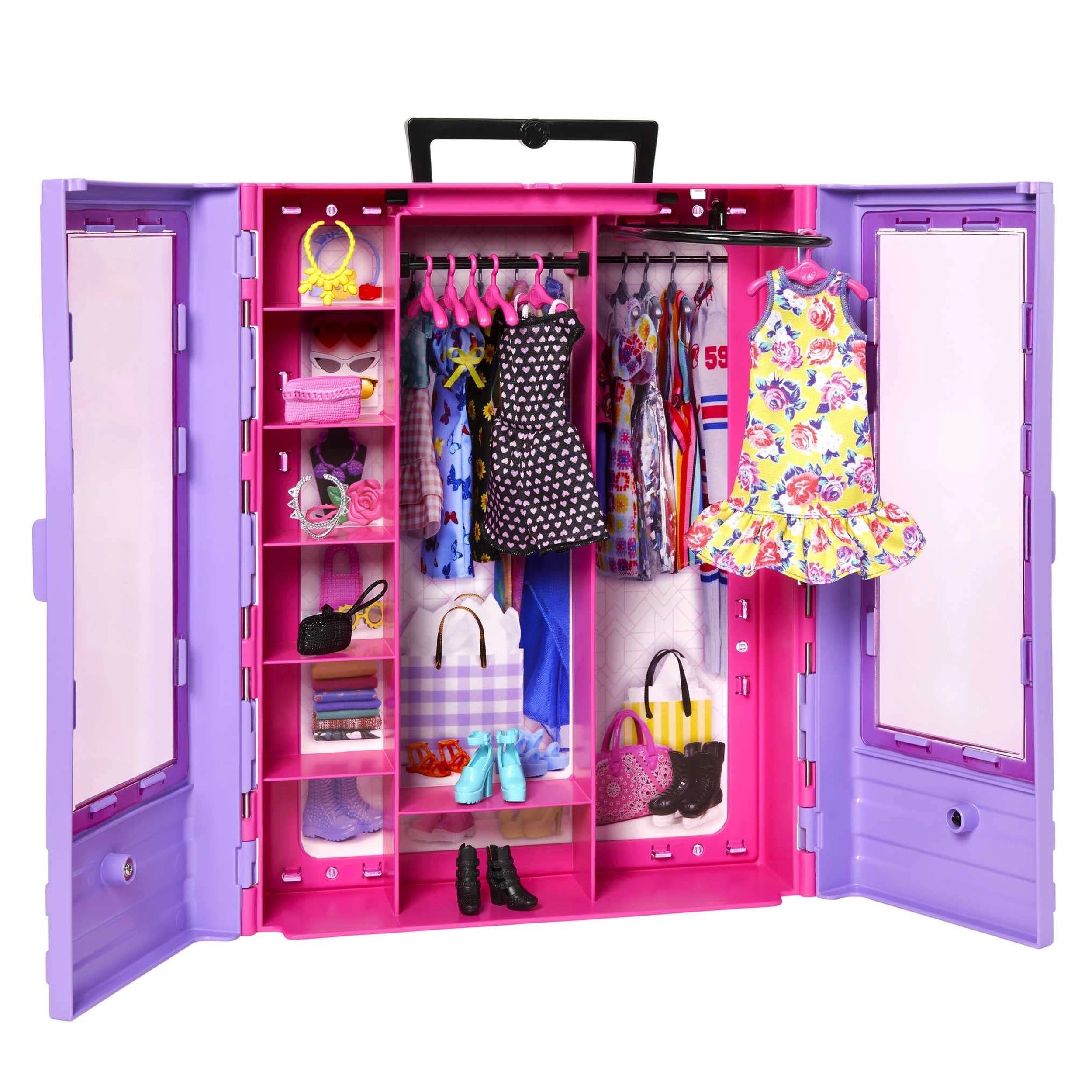 MATTEL - Barbie - Coffre de jeu ultime - Poupées - Playsets - Figurines de jouet