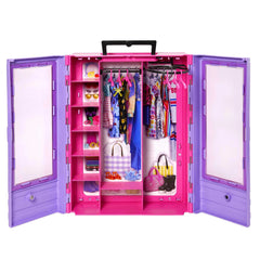 MATTEL - Barbie - Coffre de jeu ultime - Poupées - Playsets - Figurines de jouet