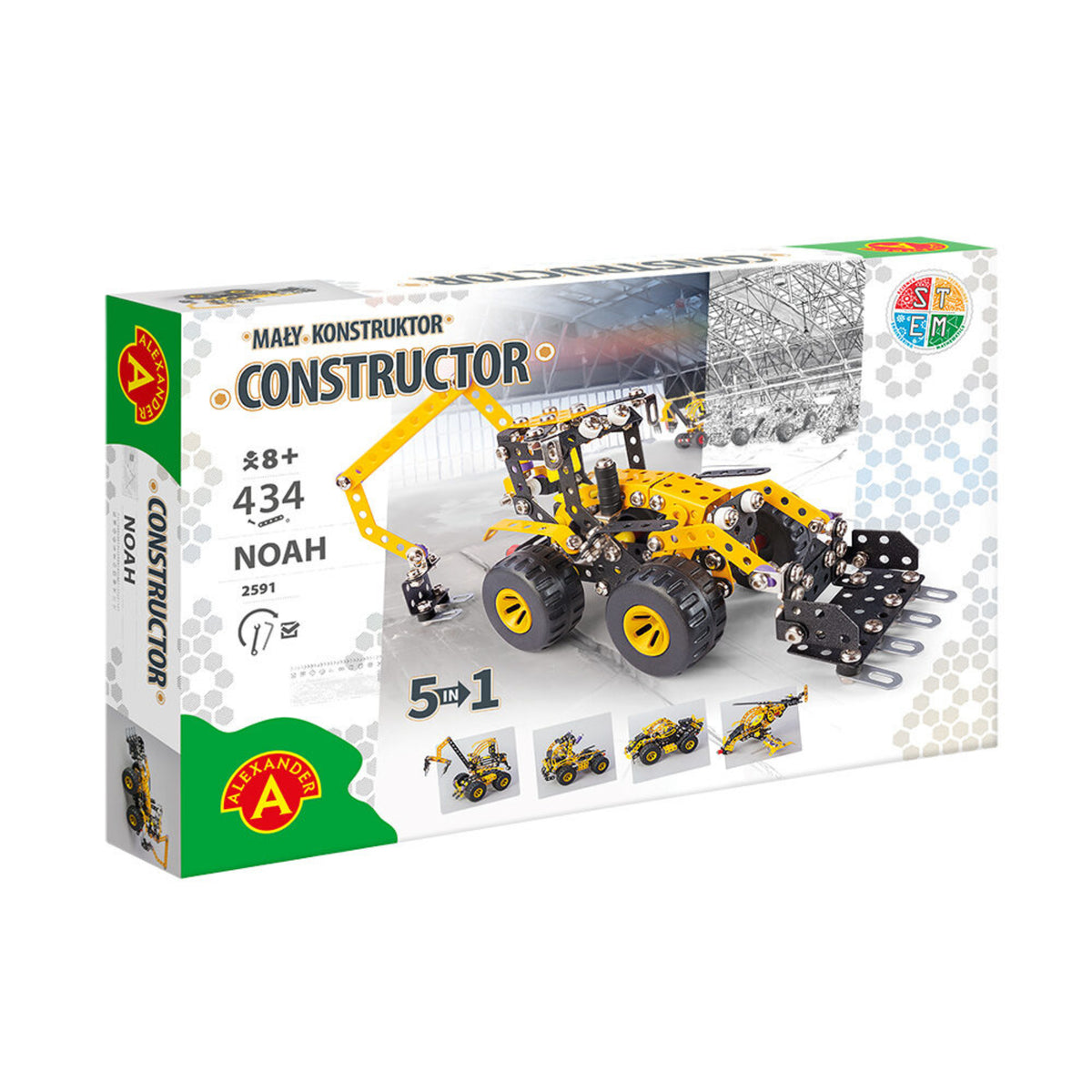 Alexander - Maly Constructor Noah 5In1 Construction Set Toys