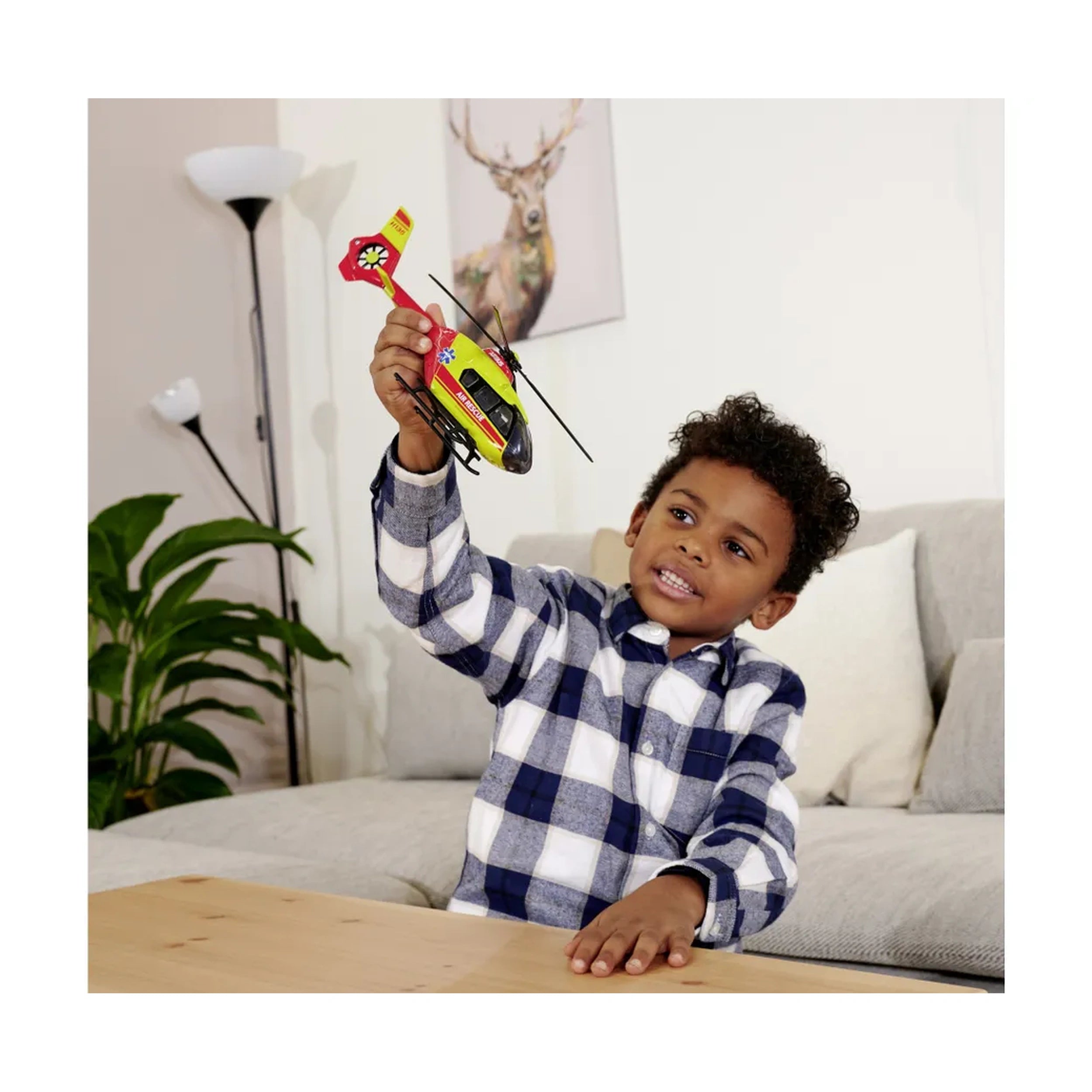 Majorette - Airbus H135 Rescue Helicopter Play Vehicles