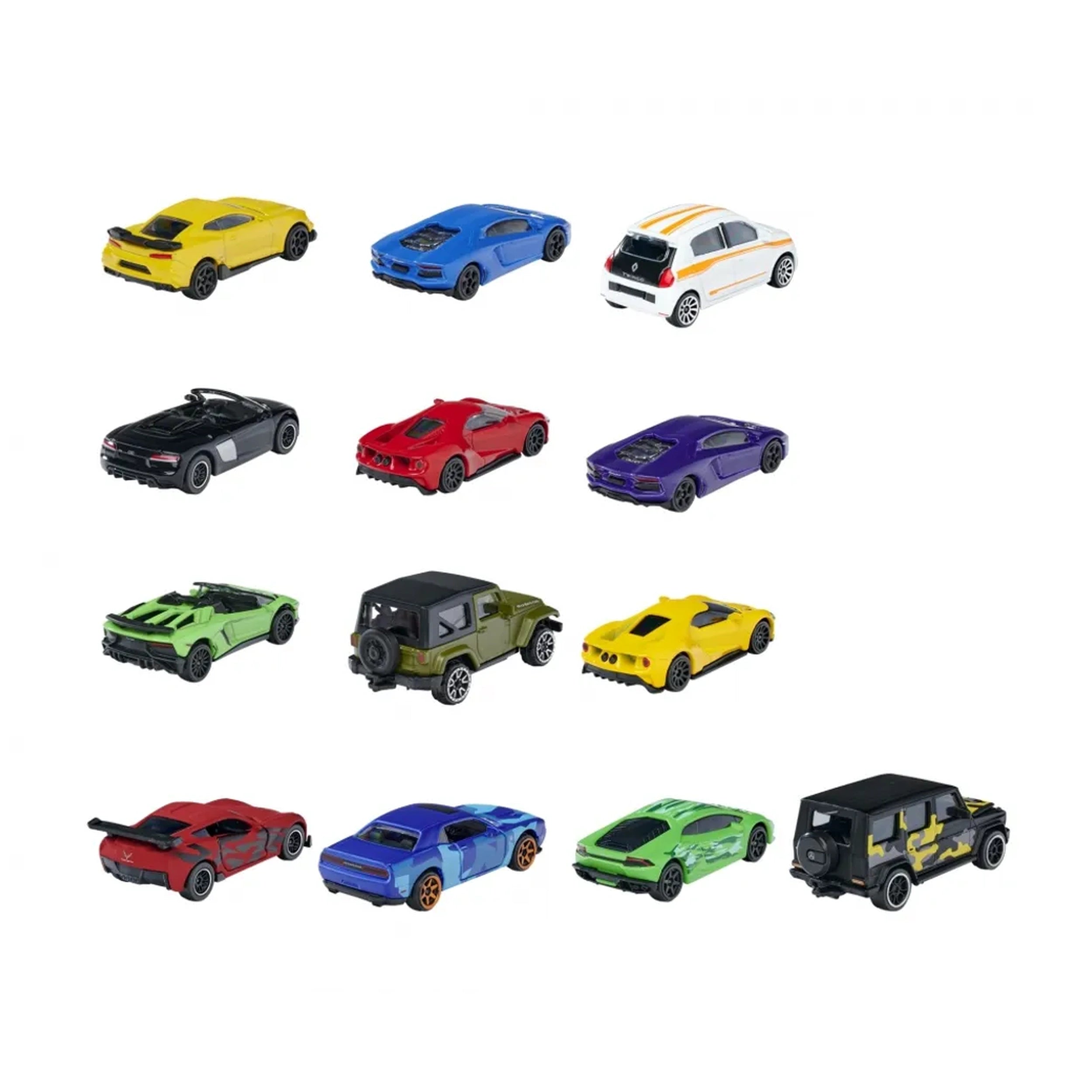 Majorette - Pack Cadeau en Métal Die-Cast 13 Pcs Édition Limitée