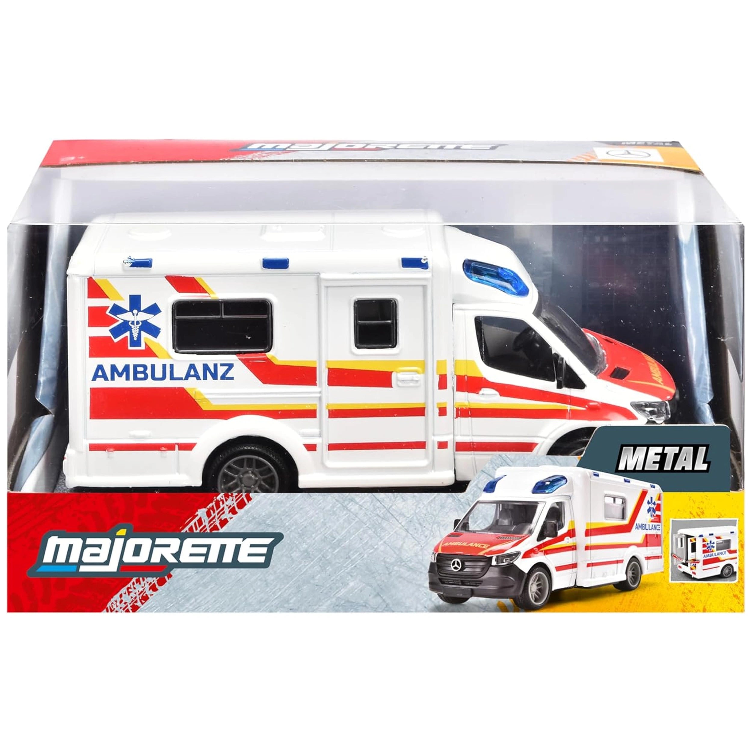 Majorette - Ambulance Mercedes-Benz Sprinter - Véhicules de jeu