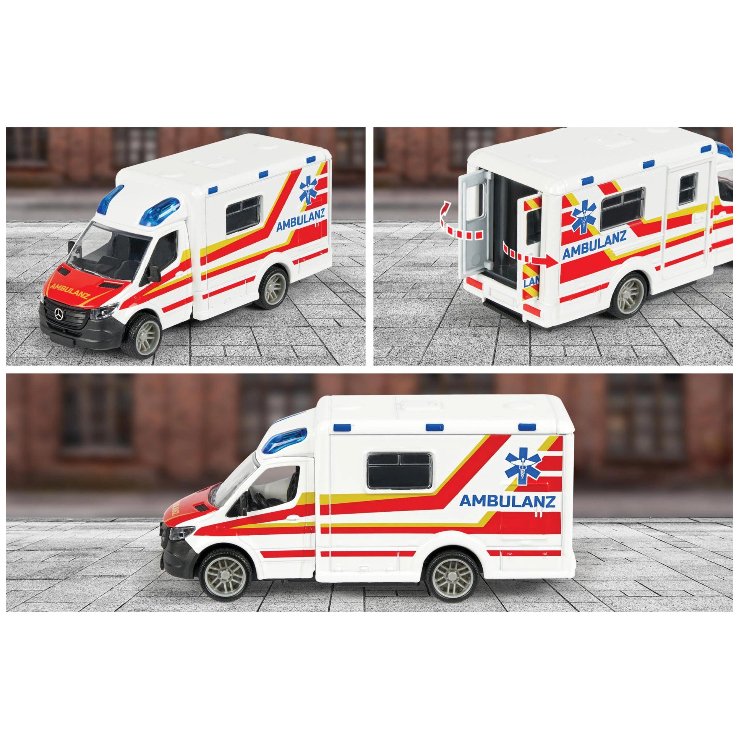 Majorette - Mercedes-Benz-Sprinter-Ambulance - Play-Vehicles
