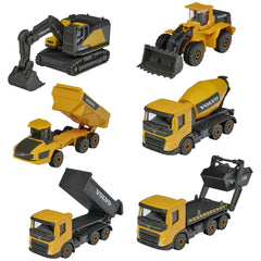 Majorette - Assortiment de construction Volvo 3 véhicules de jeu