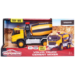 Majorette - Camion Malaxeur à Ciment Volvo-MFX - Véhicules de Jeu