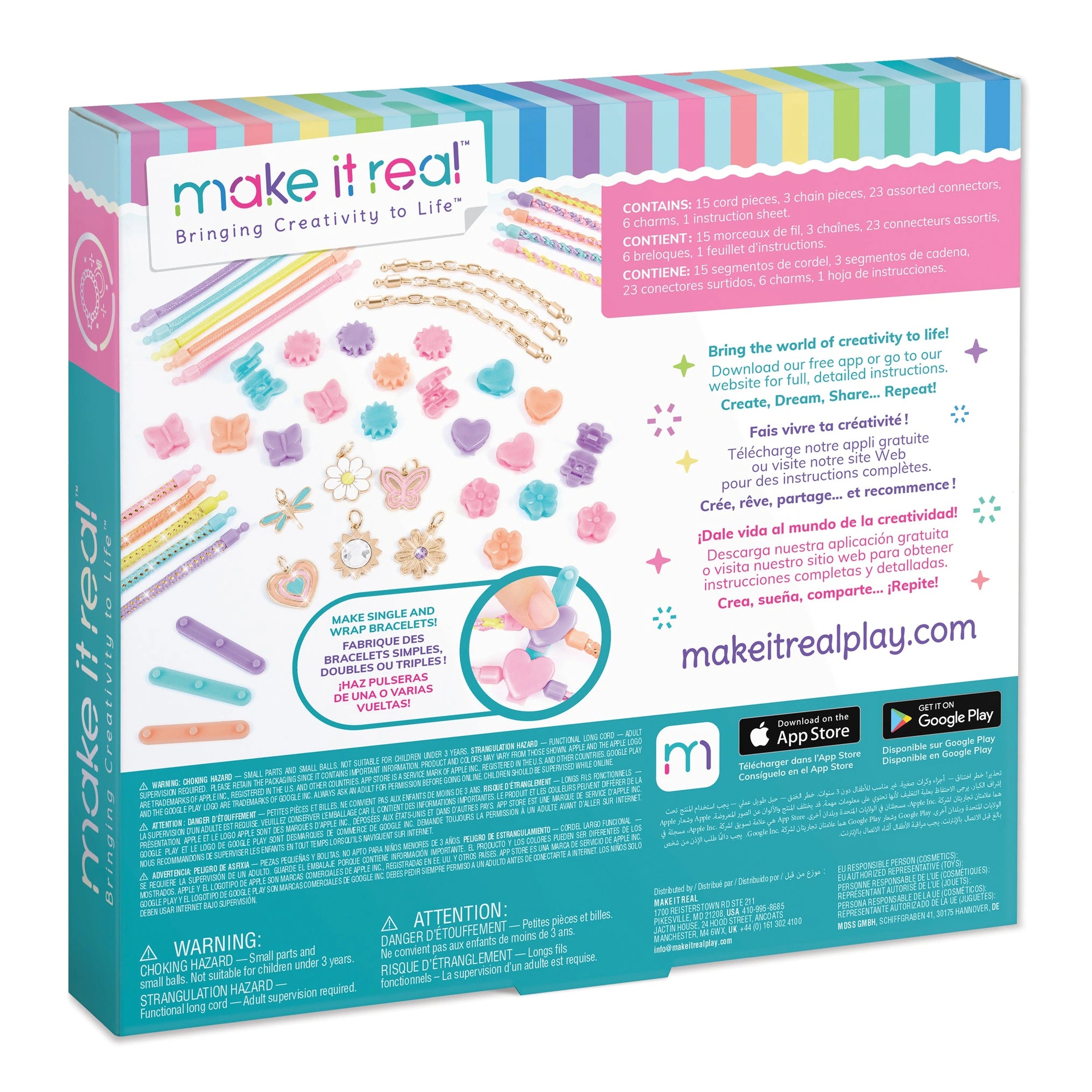 Kit de bracelet Make-it-Real Linked Looks - Arts et Crafts
