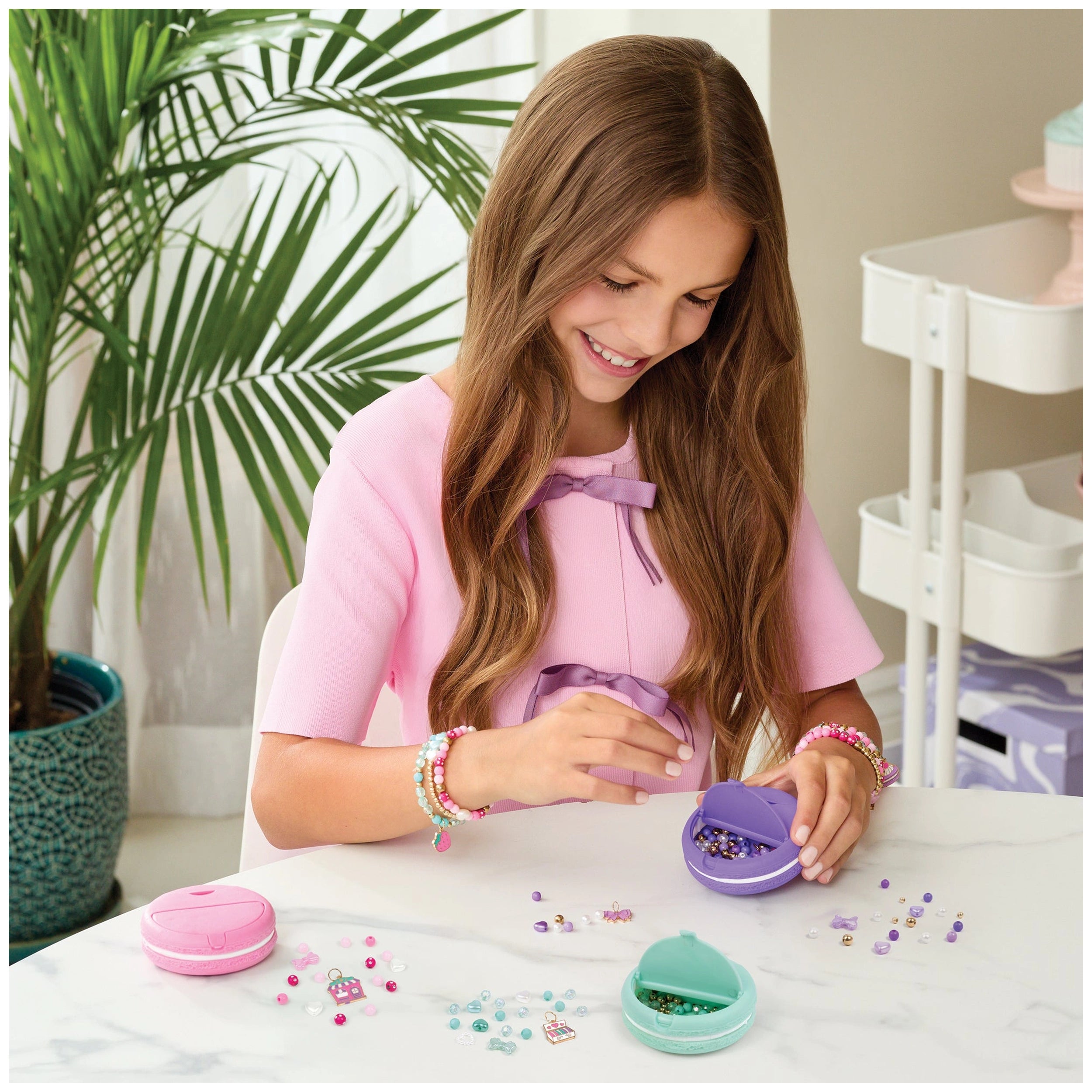 Make it Real - Macaron Bracelet Maker Set Arts & Crafts