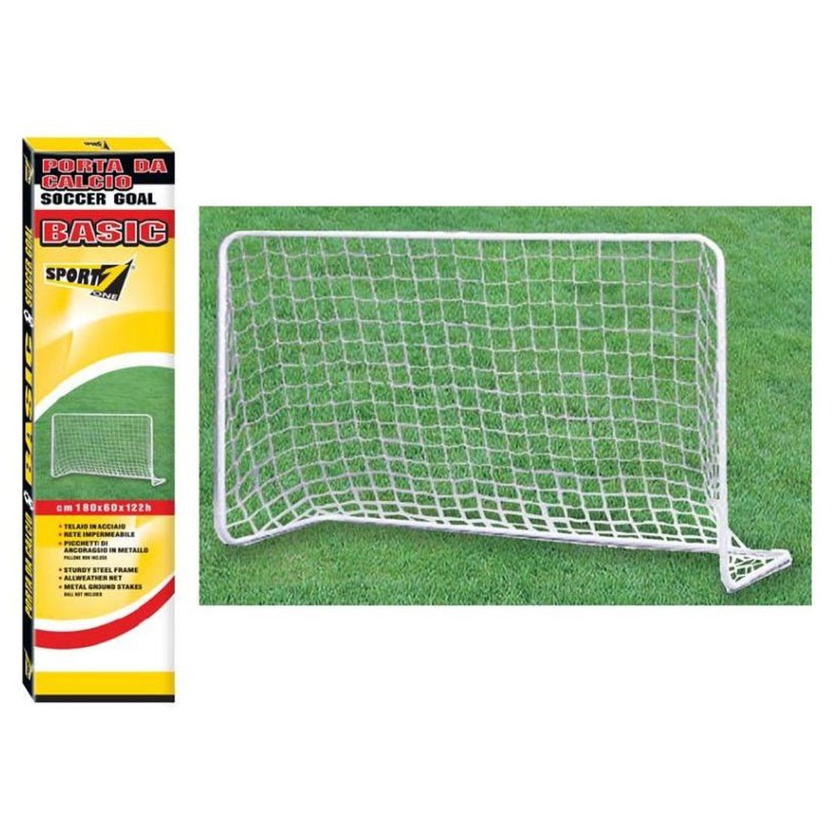 Mandelli - Football Goal 180X122X60 - Sports Toys