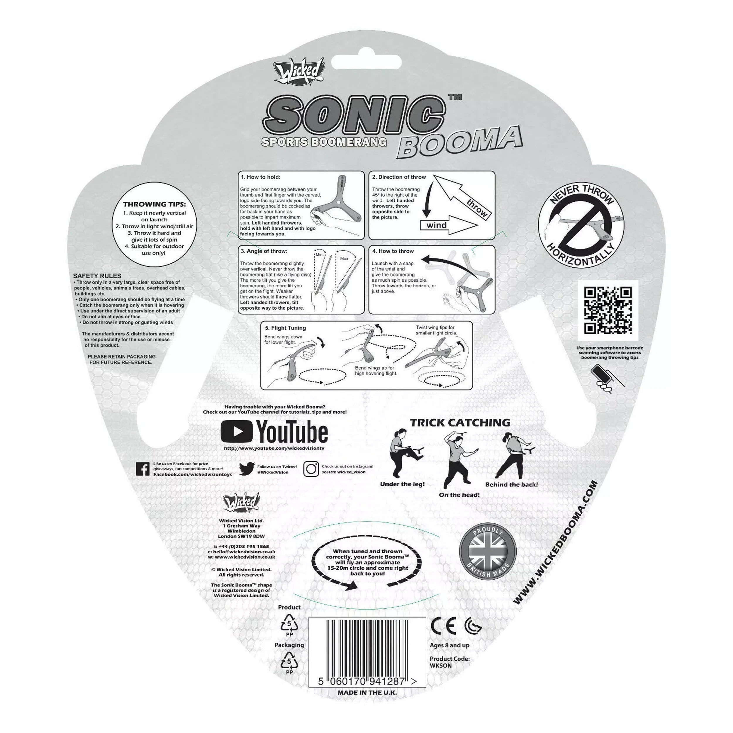 Mandelli - Wicked Sonic Booma. - Sports Toys