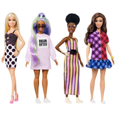 Mattel - Poupées Fashionista Barbie, ensembles de jeu et figurines