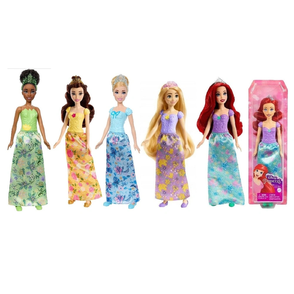 Mattel - Poupées - Assortiment de poupées mode Disney Princess - Posable 29 cm - 3 Ans+ - Jeu créatif