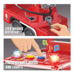 Metropoli - Adventure in the City Fire Engine Toy - Play Vehicles