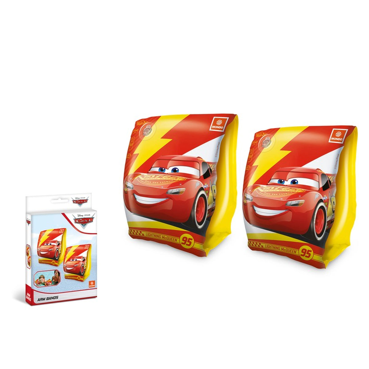 Mondo - Brassards Disney Cars 2-6 ans - Jouets de plage et de sable