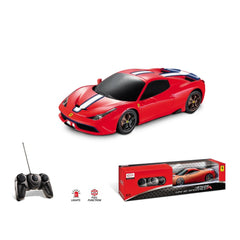 Mondo - Farrari 458 Speciale Télécommandé 2,4 GHz 1:24 Fonction Complète avec Lumières - Véhicules de Jeu