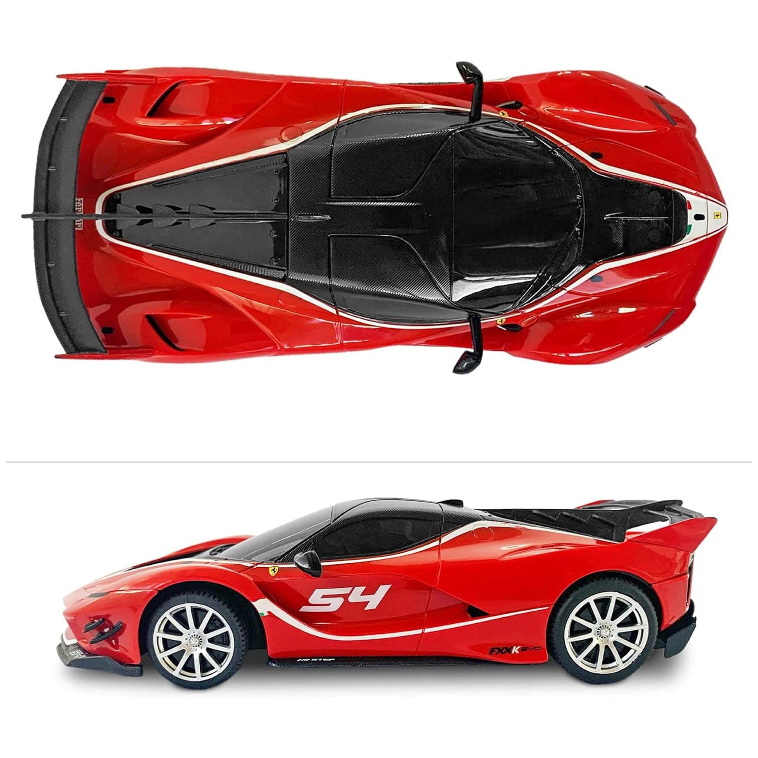 Mondo - Ferrari FXX K EVO Radio-Controlled Radio-Controlled 2.4 GHz 1:24 Full Function with Lights and Opening Doors - Play Vehicles