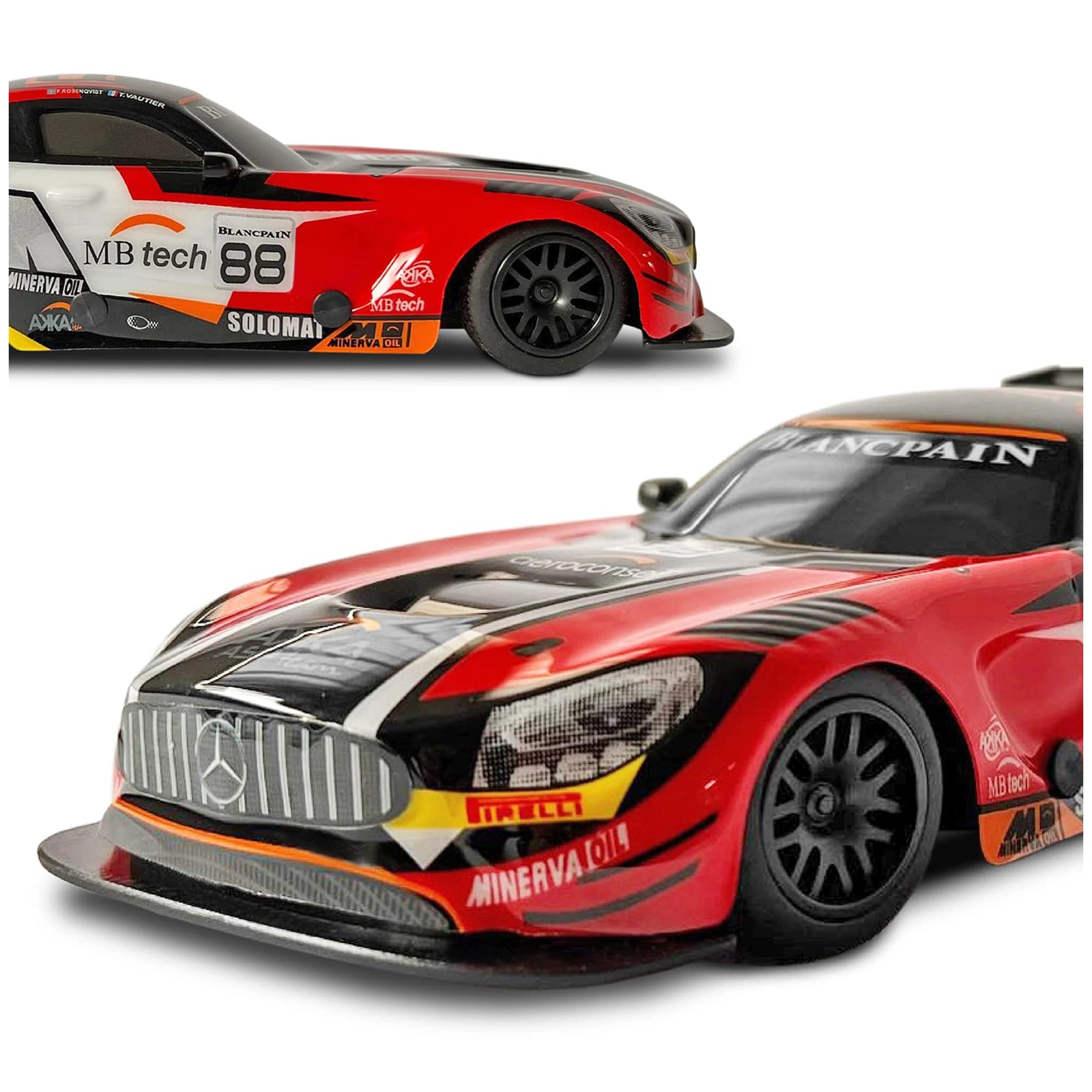 Mondo - Mercedes AMG GT3 Racing Radio-Controlled 2.4 GHz 1:24 Full Function with Lexan Body - Play Vehicles