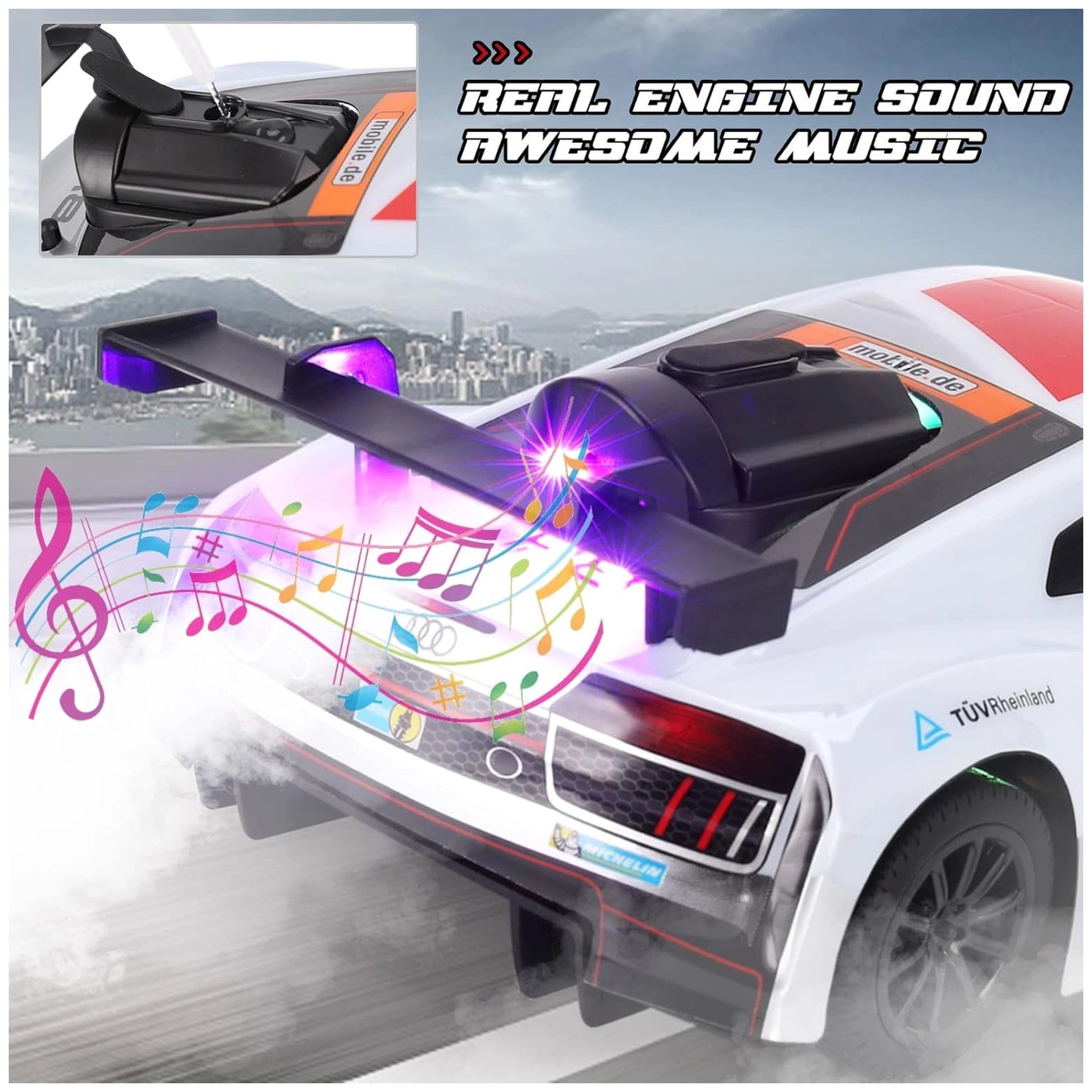 Mondo Motors - Véhicule de jeu Audi R8 RC - Véhicules de jeu