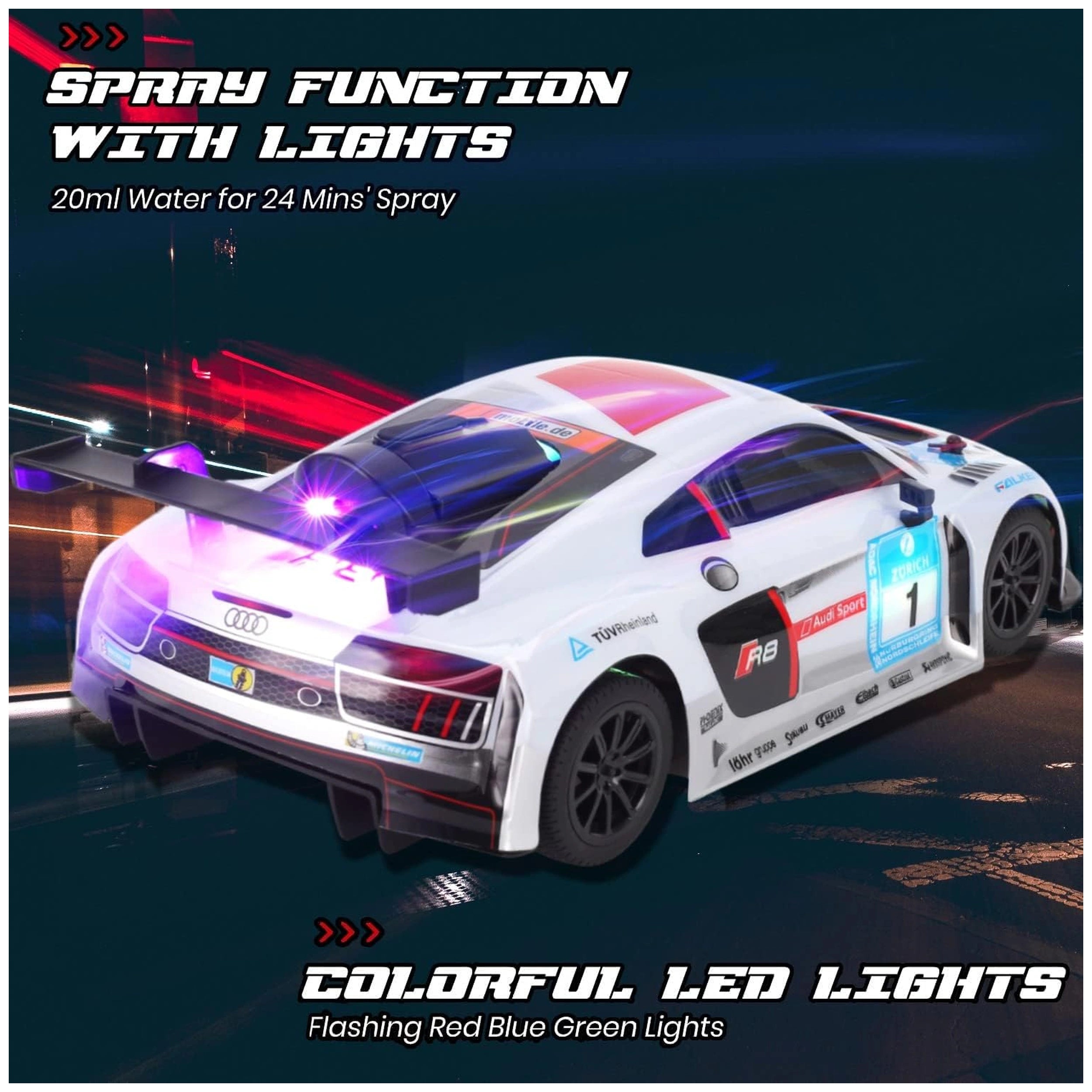 Mondo Motors - Véhicule de jeu Audi R8 RC - Véhicules de jeu