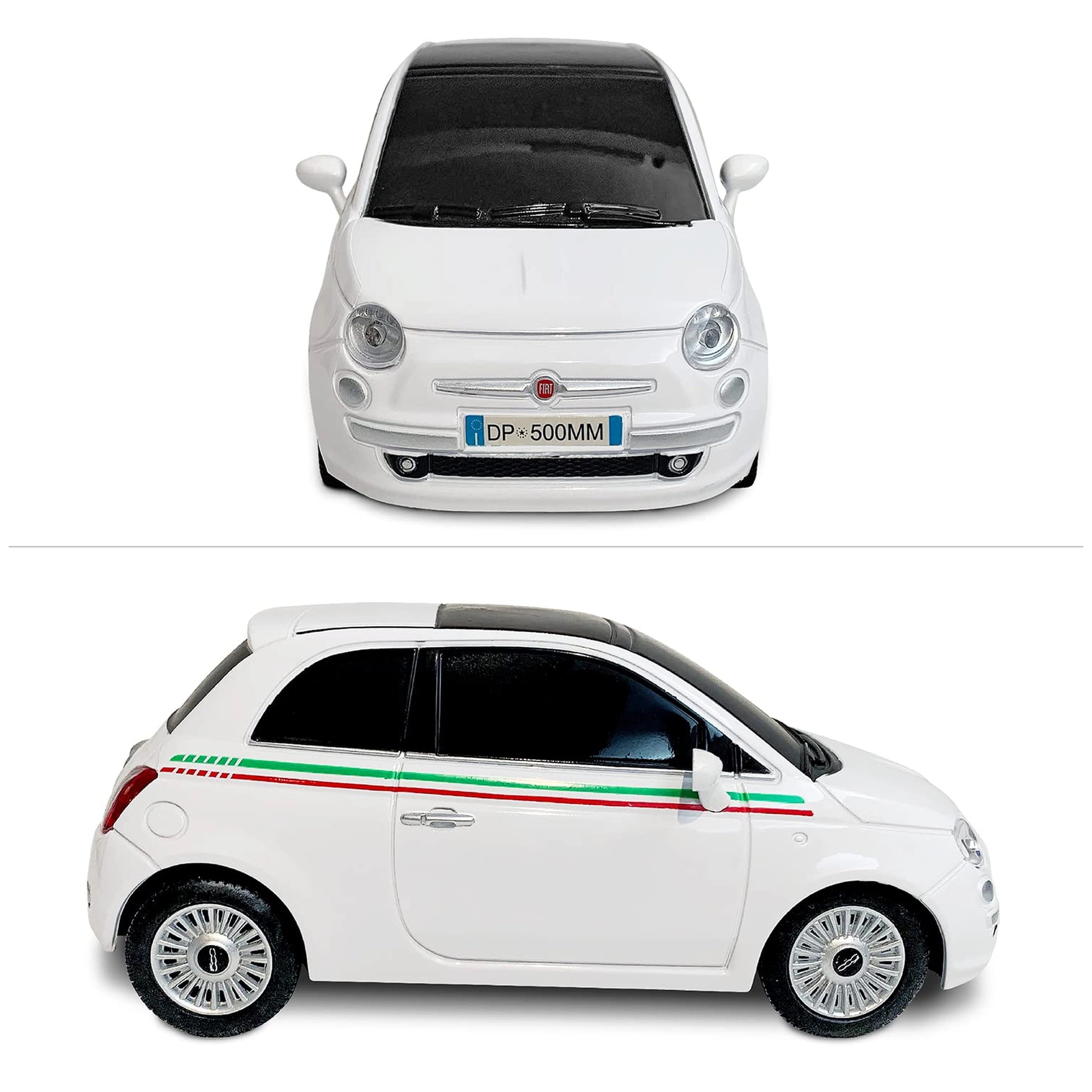 Mondo - Nouvelle Fiat 500 Télécommandée 2,4 GHz Fonction Complète - Véhicules de Jeu