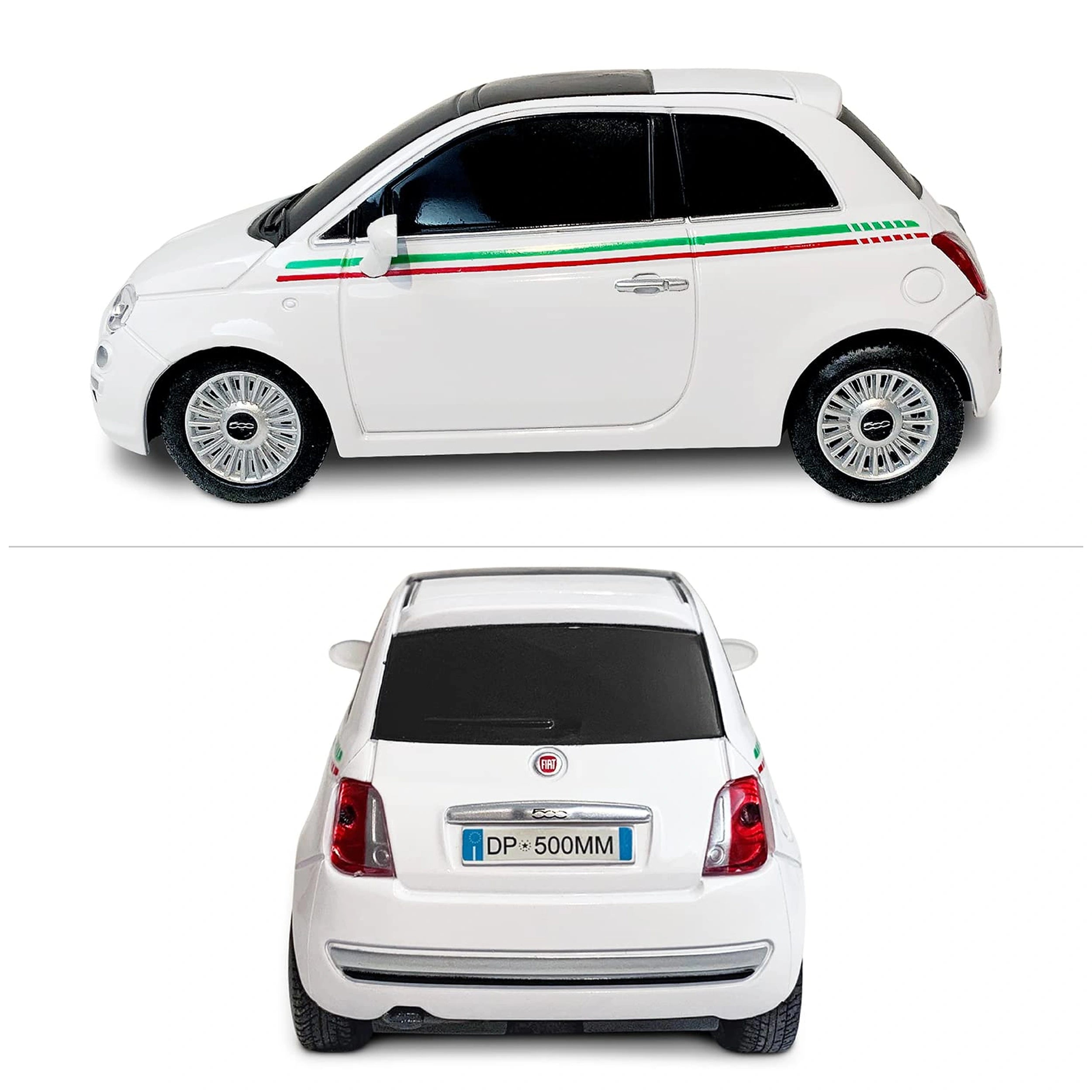 Mondo - Nouvelle Fiat 500 Télécommandée 2,4 GHz Fonction Complète - Véhicules de Jeu