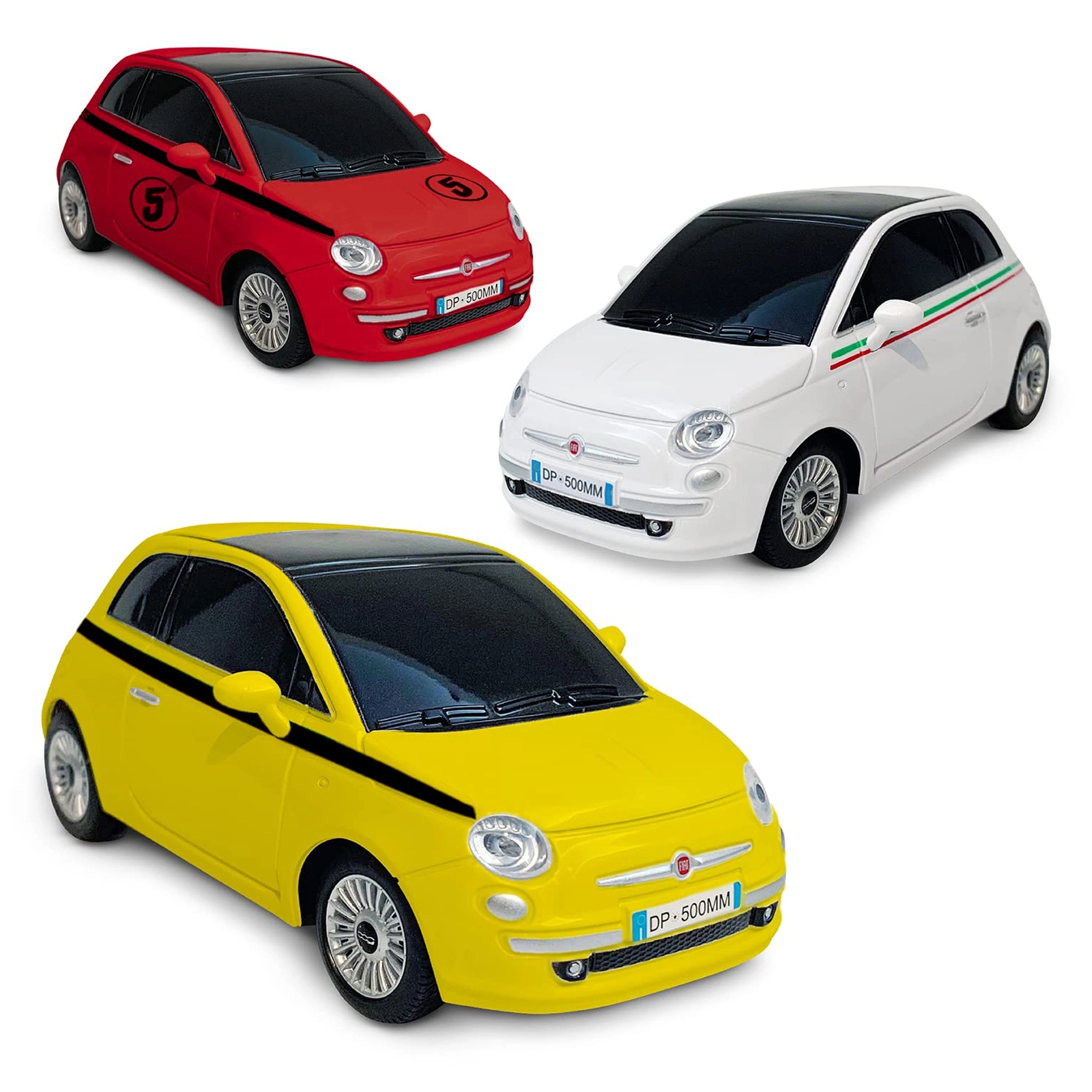 Mondo - Nouvelle Fiat 500 Télécommandée 2,4 GHz Fonction Complète - Véhicules de Jeu