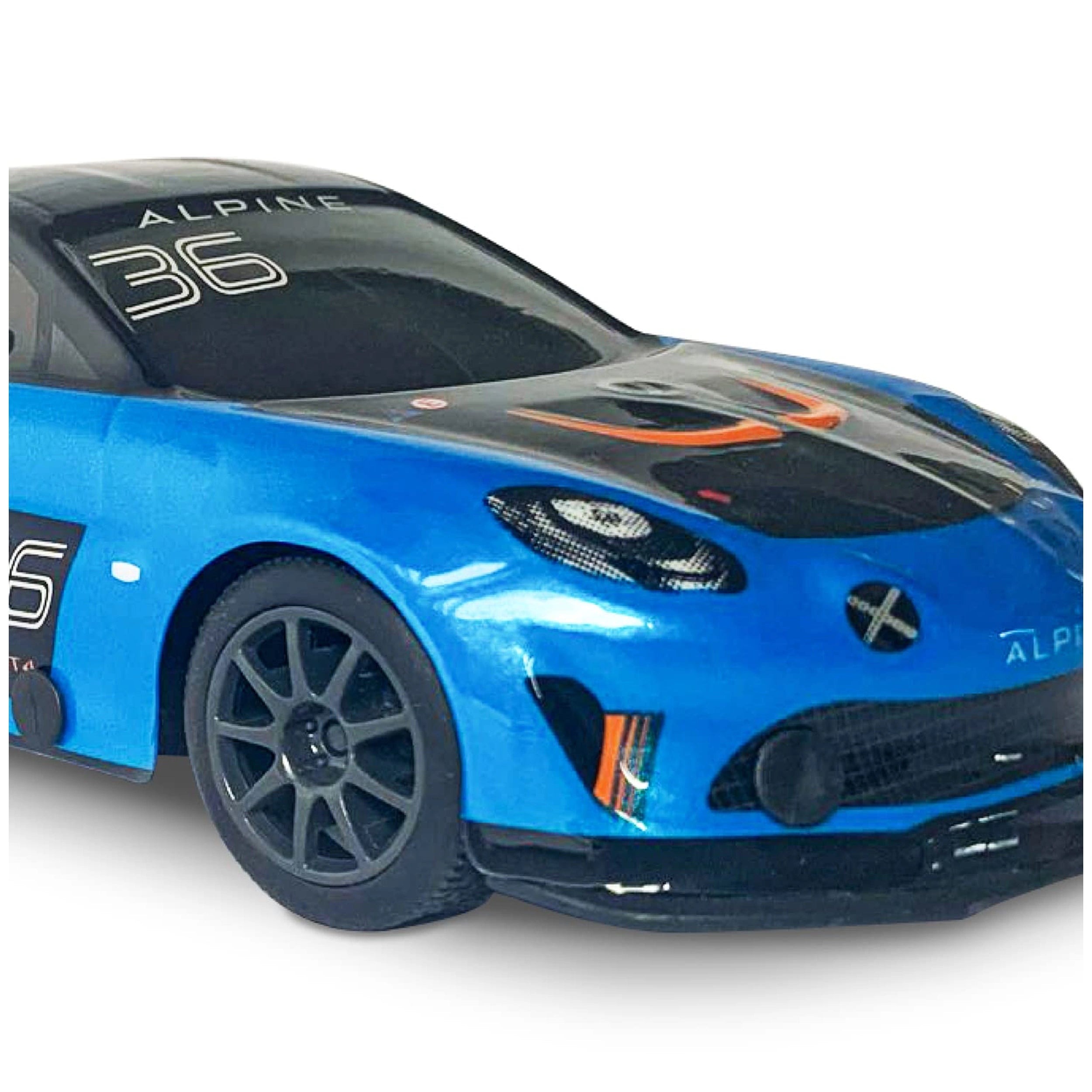Mondo - Renault Alpine GT4 Radio-Controlled Radio-Controlled 2.4 GHz 1:24 Full Function with Lexan Body - Play Vehicles