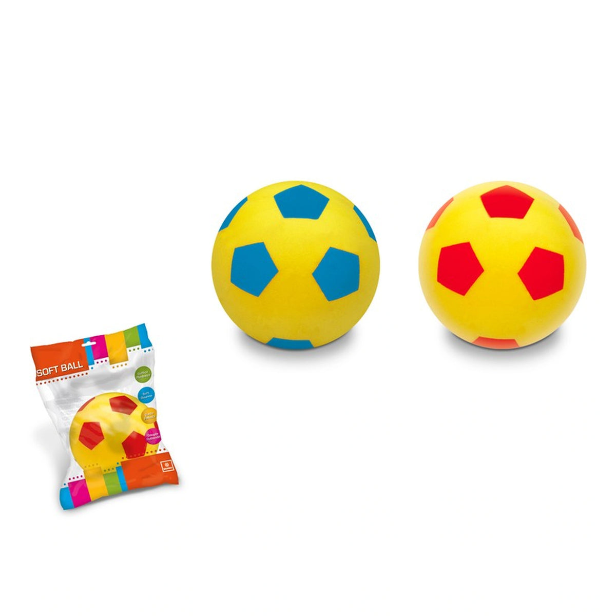 Mondo - Balle Souple 14 cm - Équipement de Jeu Extérieur