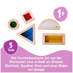 Montessori - Window Building Blocks Set - Educational Toys