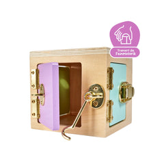SIMBA - Cube d'apprentissage multi - activités Montessori par Eichhorn - Jouets éducatifs - 3 ans - 58701332
