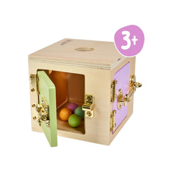 SIMBA - Cube d'apprentissage multi - activités Montessori par Eichhorn - Jouets éducatifs - 3 ans - 58701332