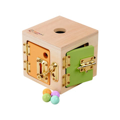 SIMBA - Cube d'apprentissage multi - activités Montessori par Eichhorn - Jouets éducatifs - 3 ans - 58701332