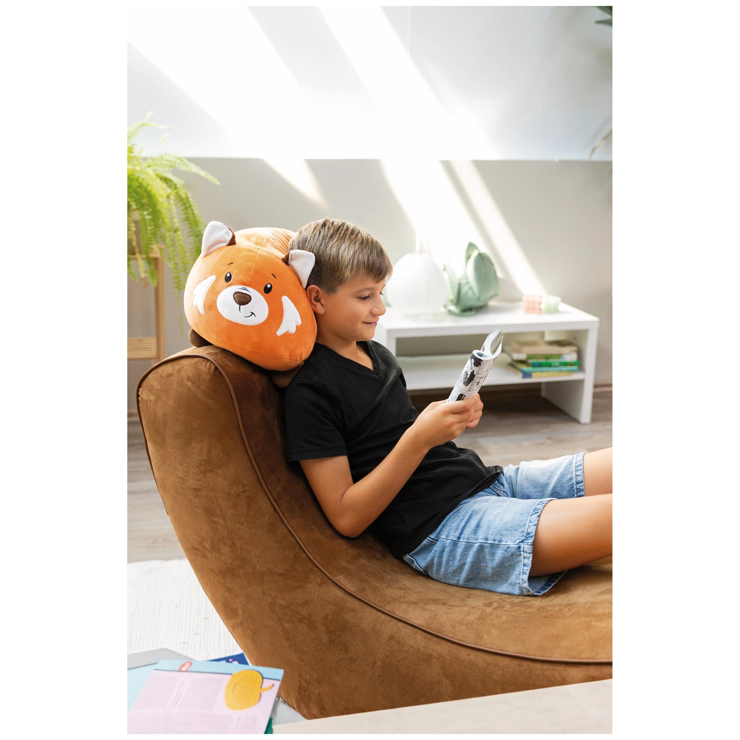 NICI - Chill-Nici-Panda-Rouge-30X34Cm-Peluches