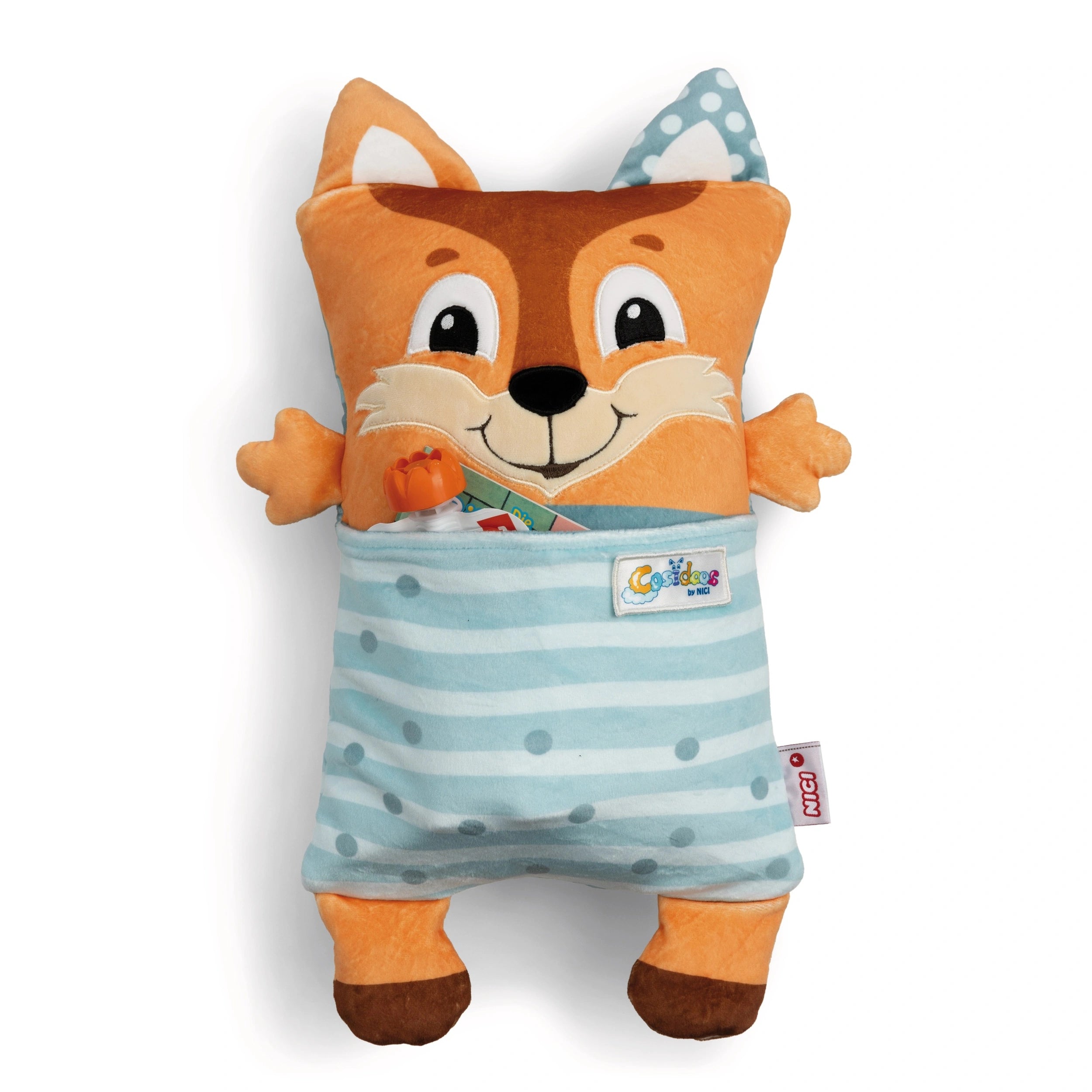 Cosidoos - Renard en peluche réversible - Animaux en peluche
