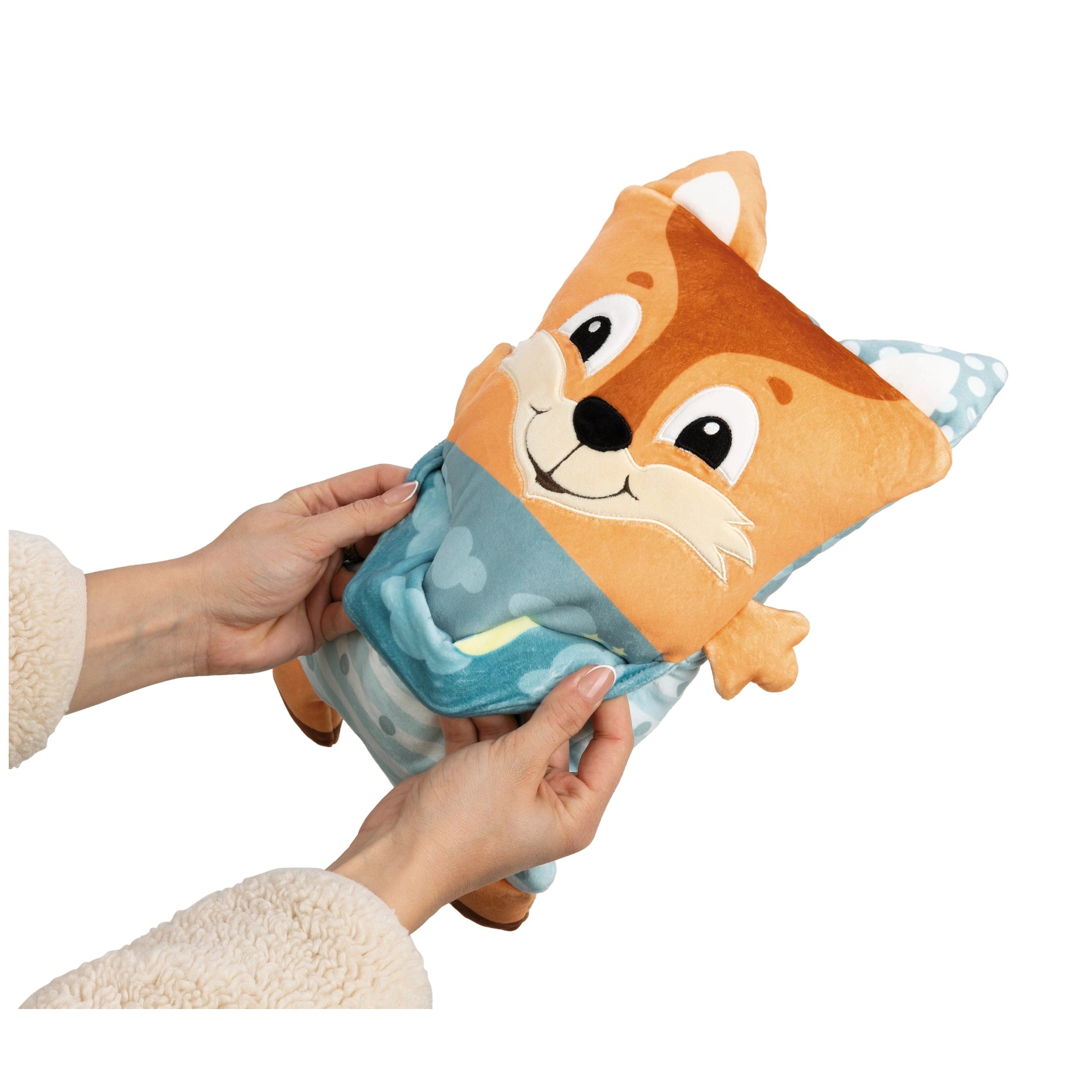Cosidoos - Renard en peluche réversible - Animaux en peluche