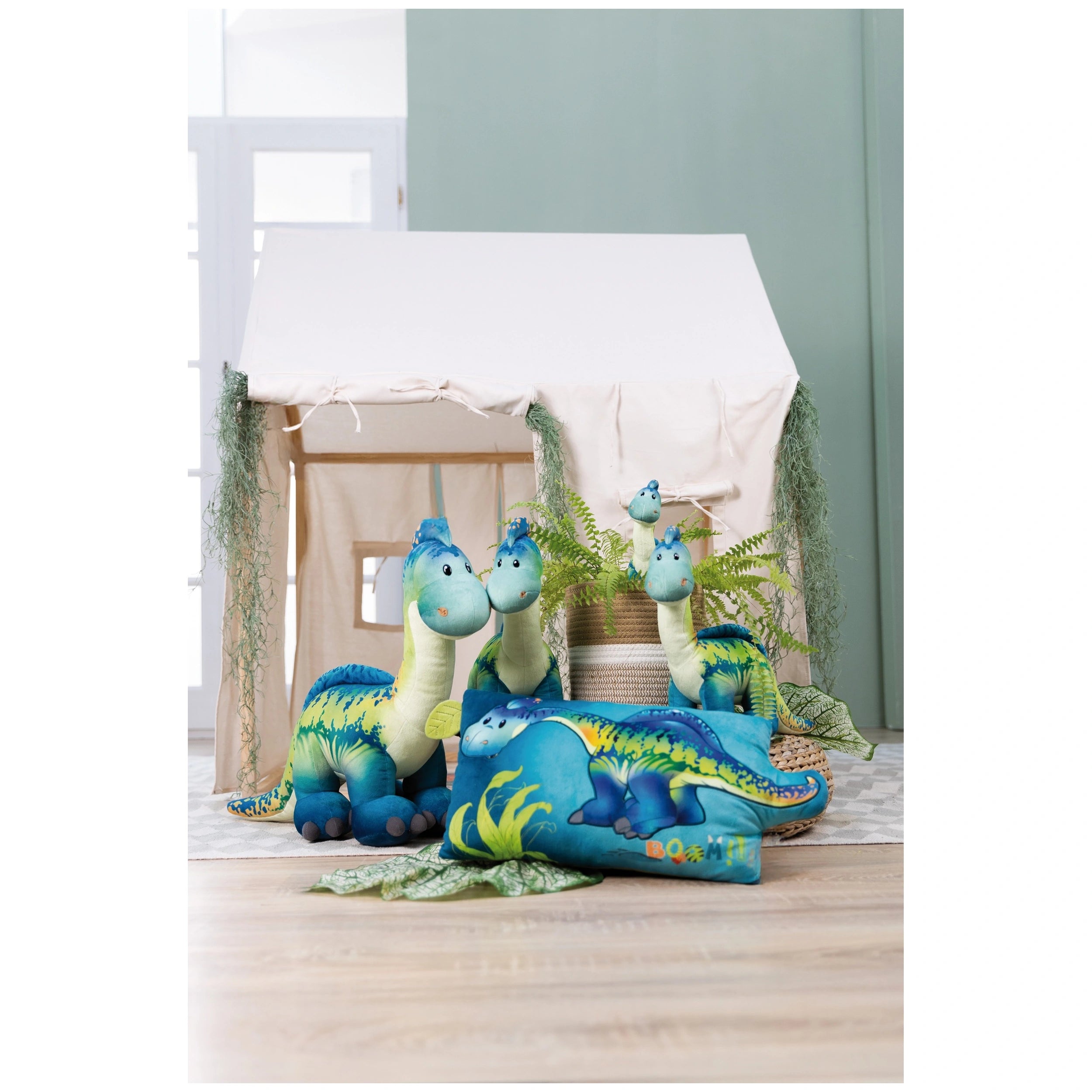 NICI - Coussin Dino-Snackilus - Animaux en peluche